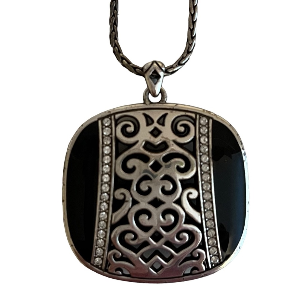 Brighton Reversible "Shadow Play" Statement Neckl… - image 3